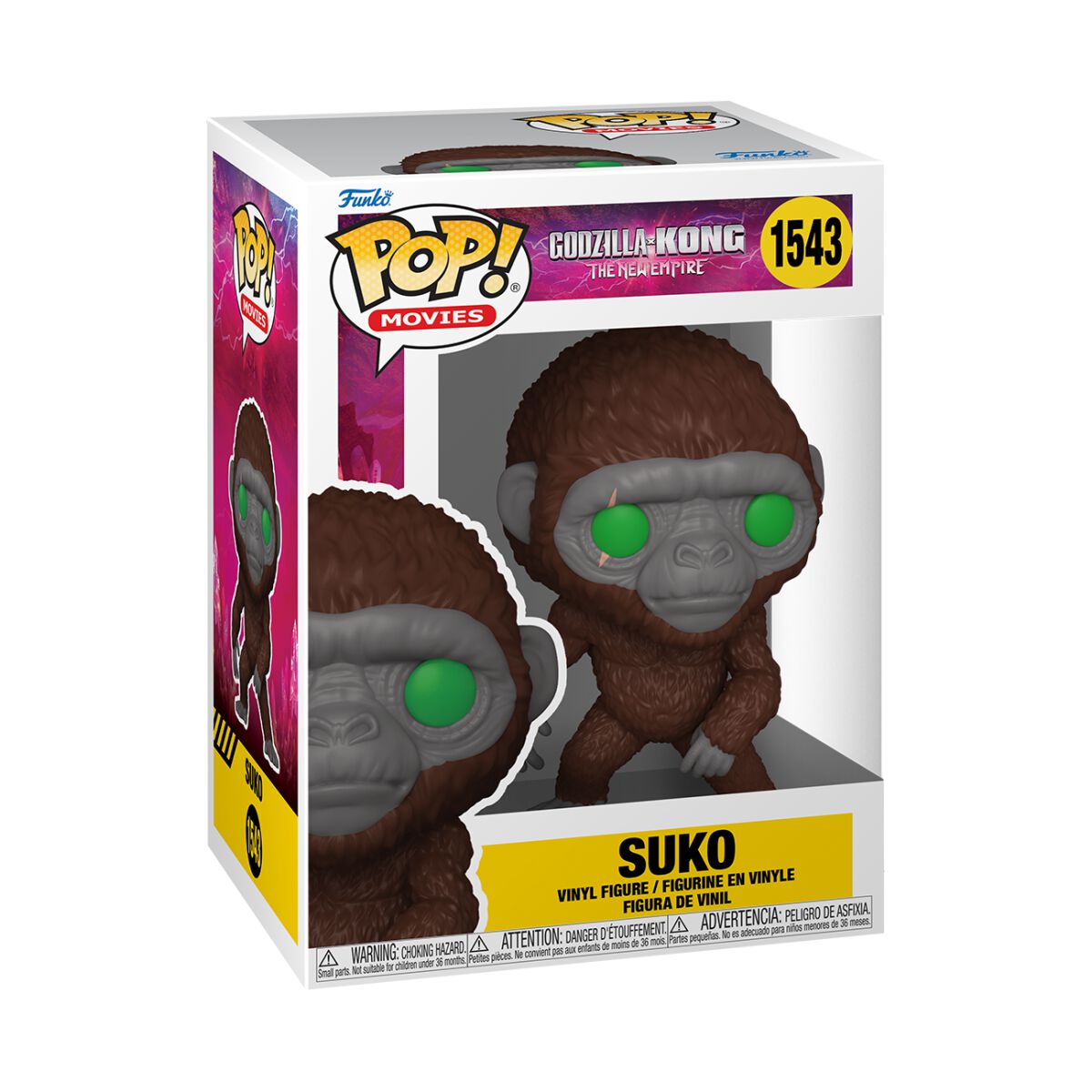 Godzilla vs. Kong The New Empire - Suko Vinyl Figur 1543 Funko Pop! multicolor Godzilla vs. Kong The New Empire - Suko Vinyl Figur 1543 Funko Pop! multicolor von Godzilla vs. Kong