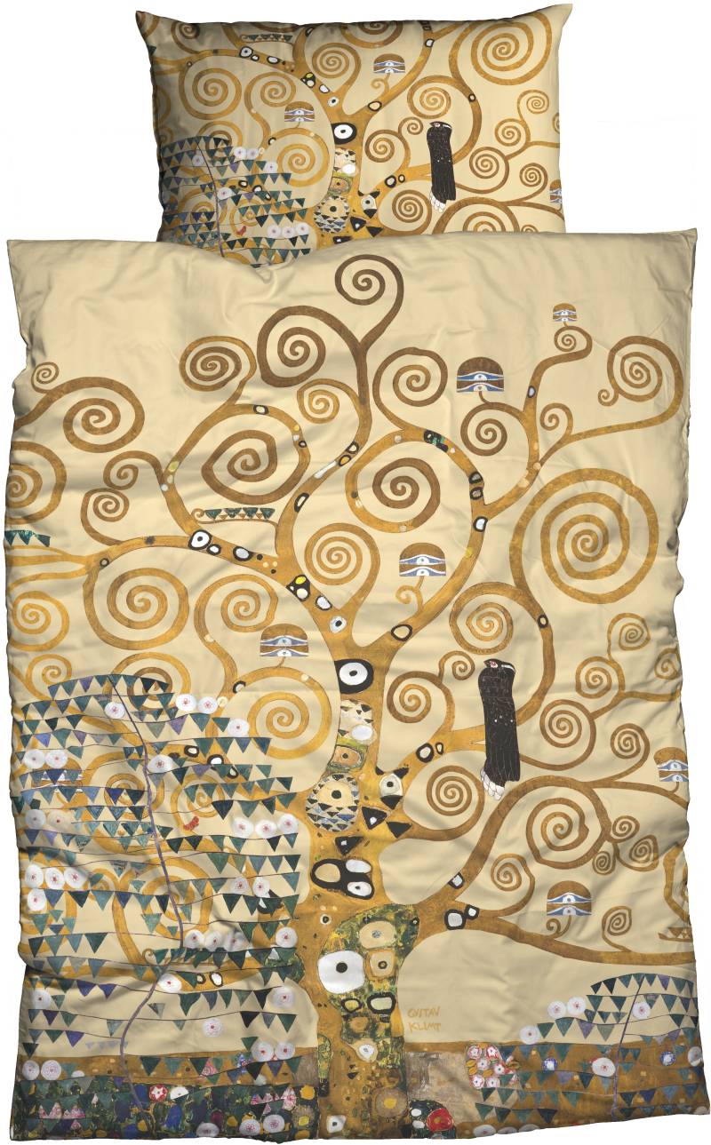 Goebel Bettwäsche "Lebensbaum" 2 Stk. tlg. edles, elegantes Design von Goebel