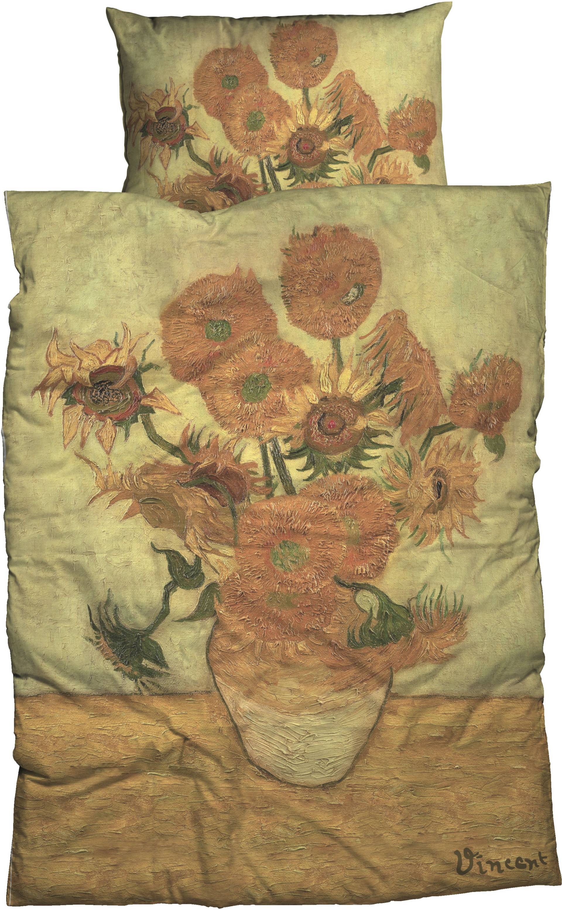 Goebel Bettwäsche "Sonnenblume", mit floralem Dessin von Goebel