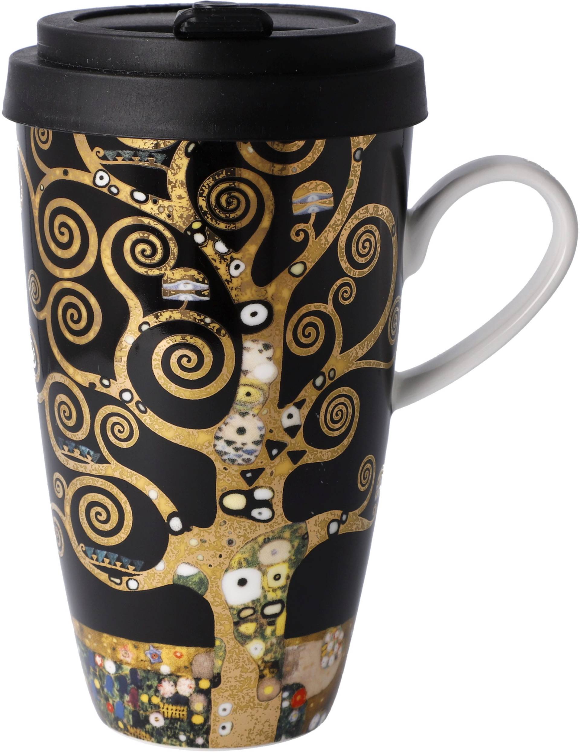 Goebel Coffee-to-go-Becher "Gustav Klimt - "Der Lebensbaum"" von Goebel