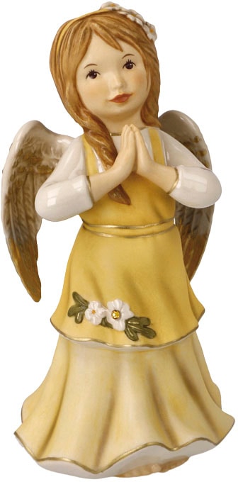 Goebel Engelfigur "Schutzengel Gloria - Engel der Freude, Weihnachtsdeko, Höhe ca. 16 cm" von Goebel