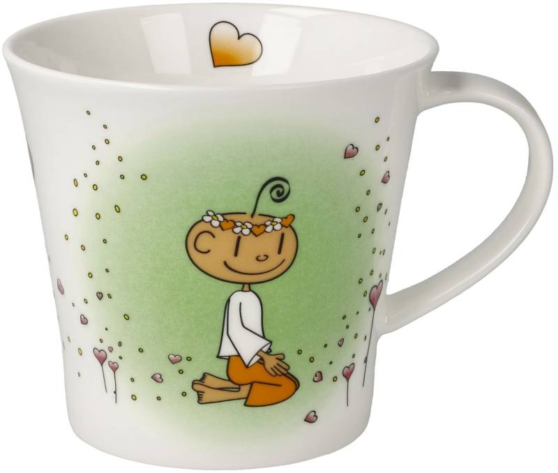 Goebel Tasse "Coffee-/Tea Mug Der kleine Yogi- Danke" von Goebel