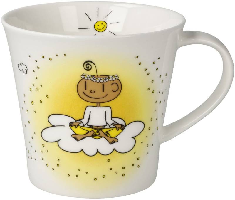 Goebel Tasse "Coffee-/Tea Mug Der kleine Yogi- Dein Lächeln" von Goebel