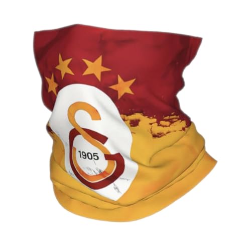 Gök-Türk Halsgamasche Multifunktionstuch Galatasaray GS rot gelb - Halswärmer Halsgamaschen Halsschlauch Skimaske für Laufen Skifahren Radfahren von Gök-Türk
