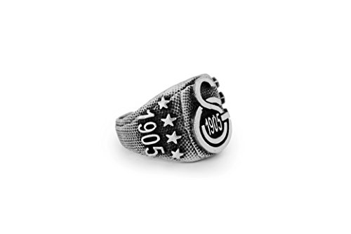 Gök-Türk Ring für Herren Galatasaray GS - verstellbare Größe - Silber Farbe Gök-Türk Ring für Herren Galatasaray GS - verstellbare Größe - Silber Farbe von Gök-Türk