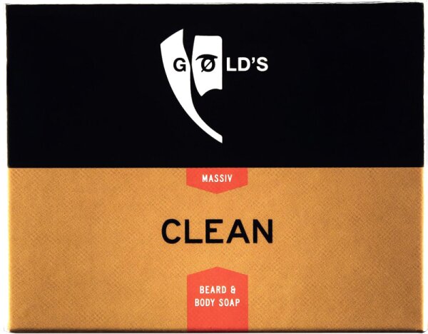 Gøld's Massiv Clean Beard & Body Soap 100 g von Goelds