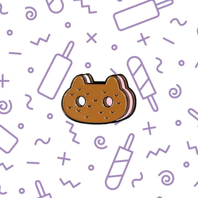Cookie Cat Emaille Pin Steven Universe von Goellnerd