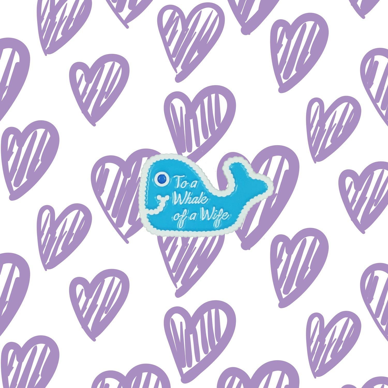 Die Superskombination Wal Einer Frau Pin Geschenke Unter 15 Soft Enamel Hut Valentinstag von Goellnerd