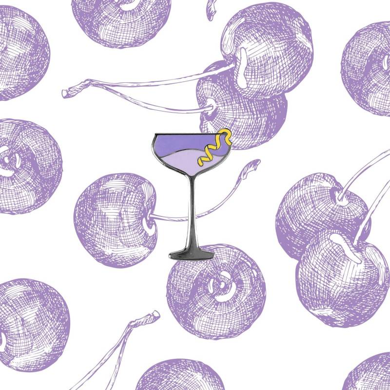 Luftfahrt Emaille Pin | Geschenk Hard Cocktail Party Stocking Stuffer Happy Hour Gin von Goellnerd
