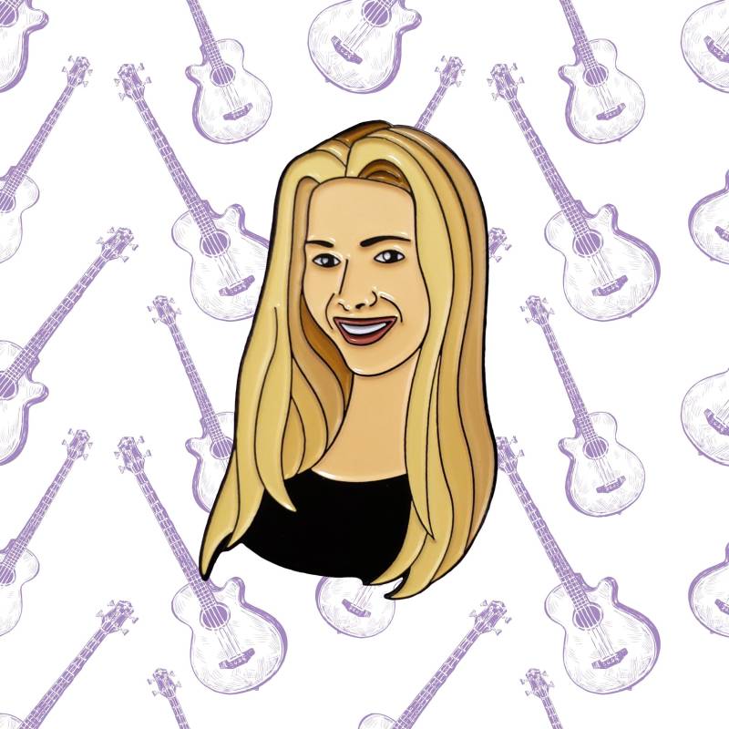 Phoebe Buffay Emaille Pin - Freunde Tv Show Geschenk von Goellnerd