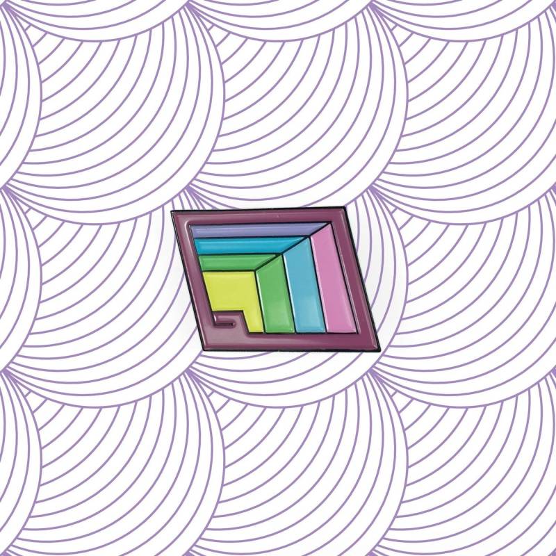 Steven Universe Bismuth Emaille Pin | Su Geschenk Crystal Gems Stocking Stuffer Lgbtq Uzo Aduba Regenbogen von Goellnerd