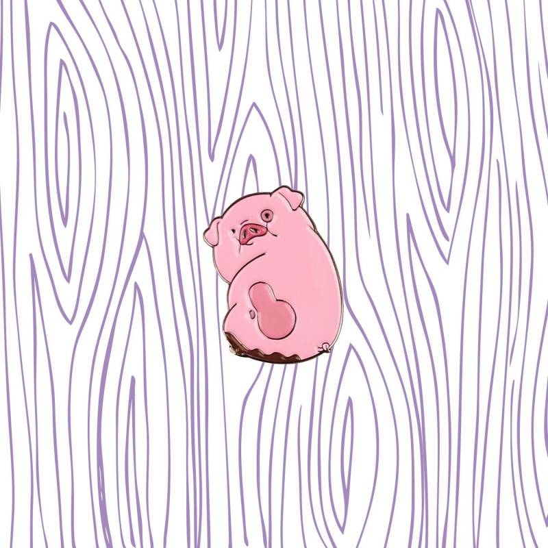 Waddles Emaille-Pin Gravity Falls von Goellnerd