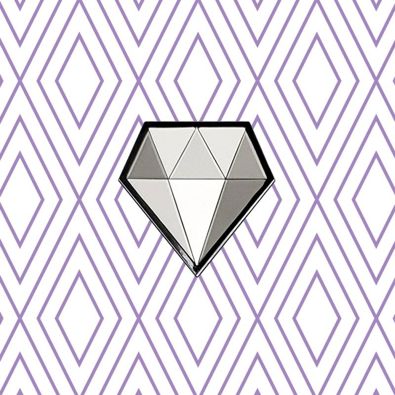 Weißer Diamant Emaille Pin Steven Universe Cosplay, Homeworld Gem von Goellnerd