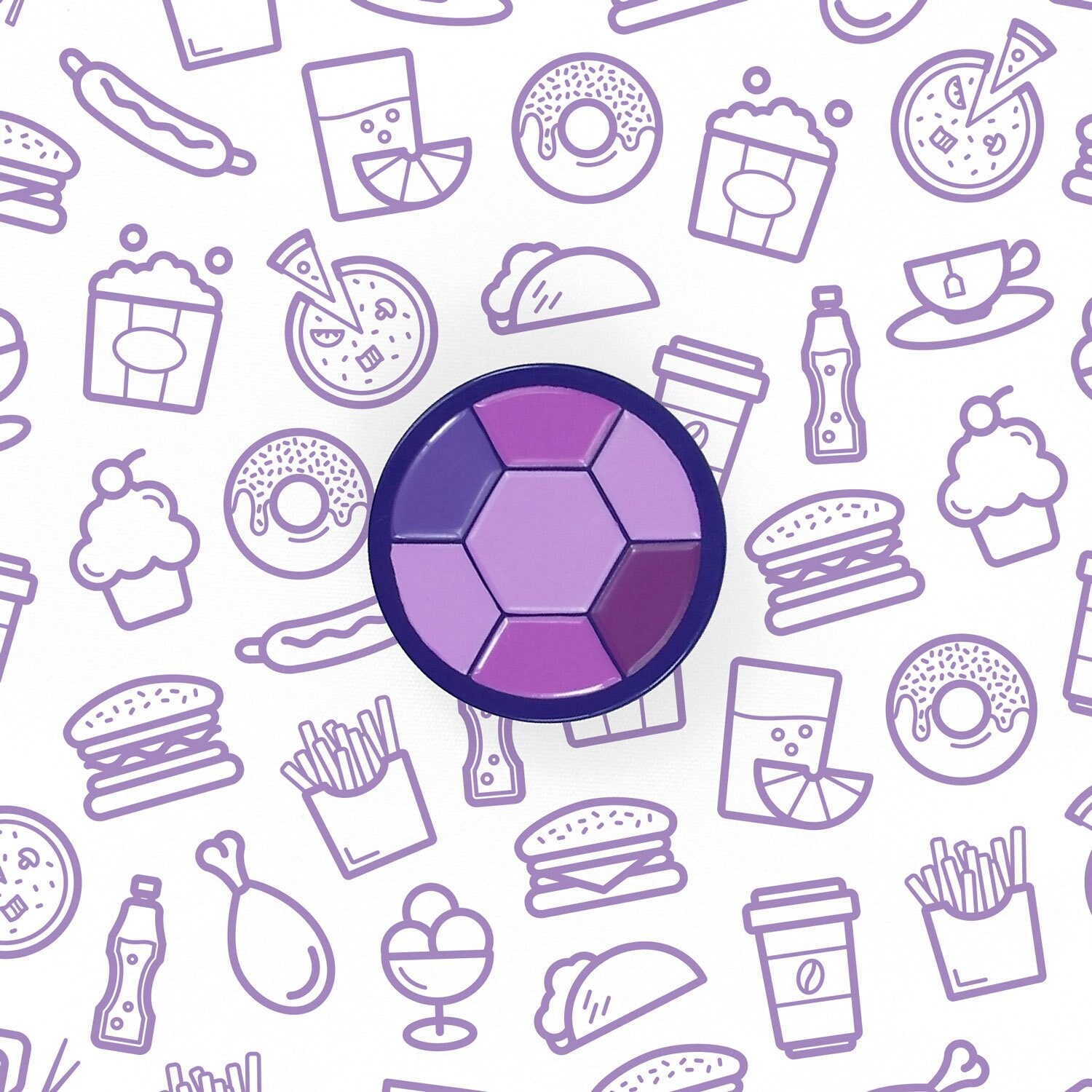 steven Universe Amethyst Emaille Pin | Su Geschenk Februar Birthstone Geburtstag Kristalledel von Goellnerd