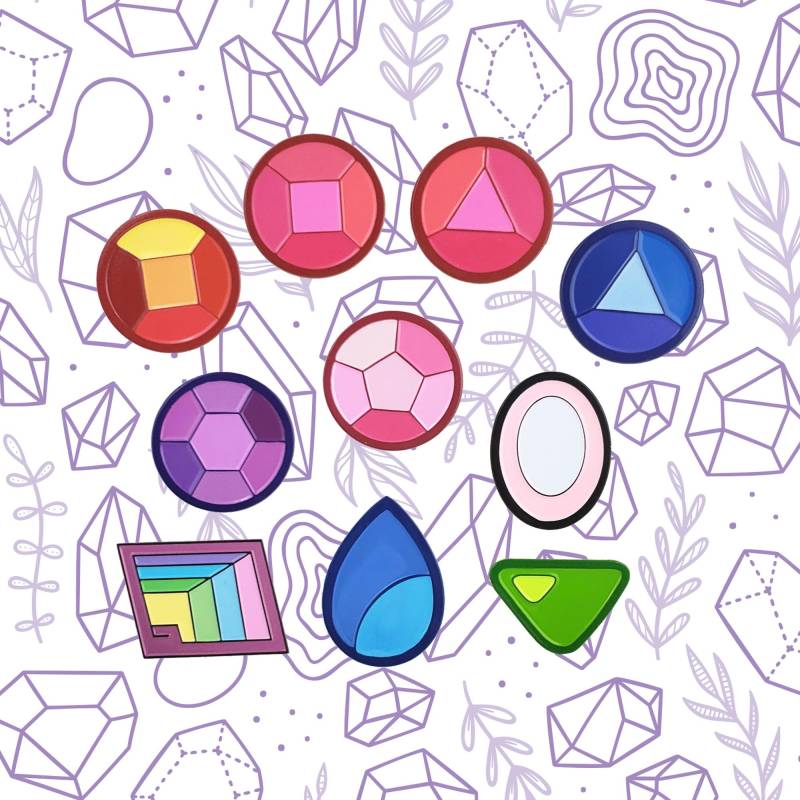 steven Universe Crystal Gems Box Set - Pins Emaille Boxed Pin-Sammlung Geschenke Su von Goellnerd