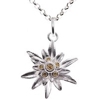 Goettgen Anhänger mit Kette 925 Silber Tracht Edelweiss von Goettgen