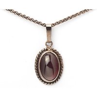 Goettgen Collier Kette mit Anhänger Granat 925 von Goettgen