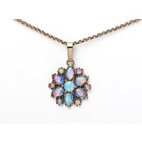 Goettgen Collier Kette mit Anhänger Opal 925 von Goettgen