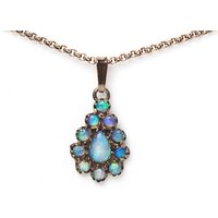 Goettgen Collier Kette mit Anhänger Opal 925 von Goettgen