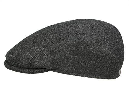 Göttmann Boston Flatcap mit softem Schirm - Dunkelgrau (18) - 56 cm von Göttmann