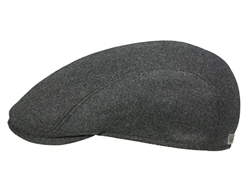 Göttmann Jackson Flatcap aus Kaschmir - Dunkelgrau (18) - 57 cm von Göttmann