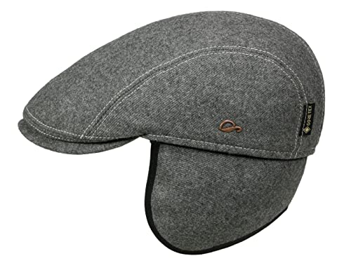 Göttmann Jackson Gore-Tex Flatcap mit Ohrenklappen - Hellgrau (10) - 54 cm von Göttmann