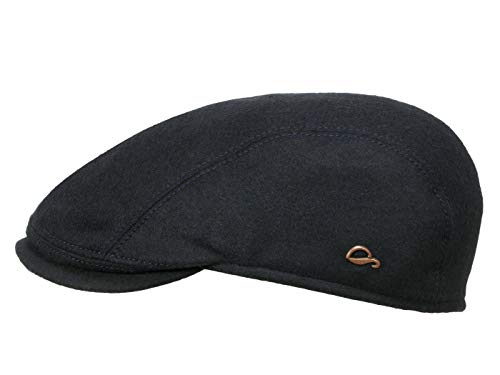 Göttmann Jackson Längsteilige Flatcap aus Wollmischung - Marine (55) - 57 cm von Göttmann