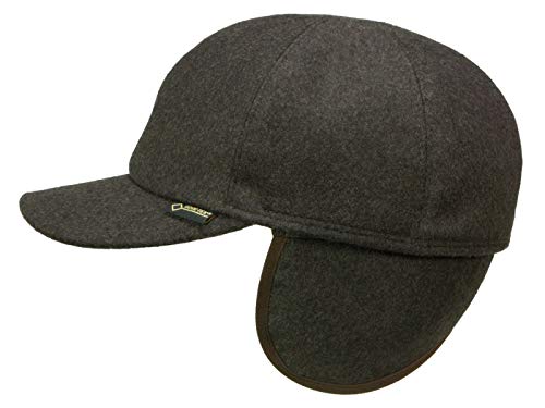 Göttmann Monaco EF Gore-Tex Baseballcap mit Ohrenklappen - dunkelbraun 57 von Göttmann