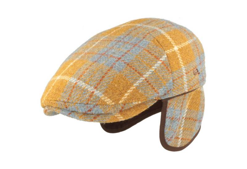 Göttmann Schiebermütze Einteilige Schiebermütze Haywood aus Harris Tweed mit Ohrenschutz von Göttmann
