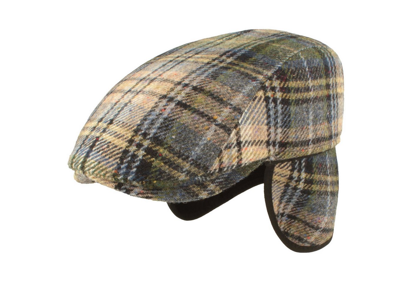 Göttmann Schiebermütze Flatcap Richmond mit Ohrenschutz aus Wolle von Göttmann