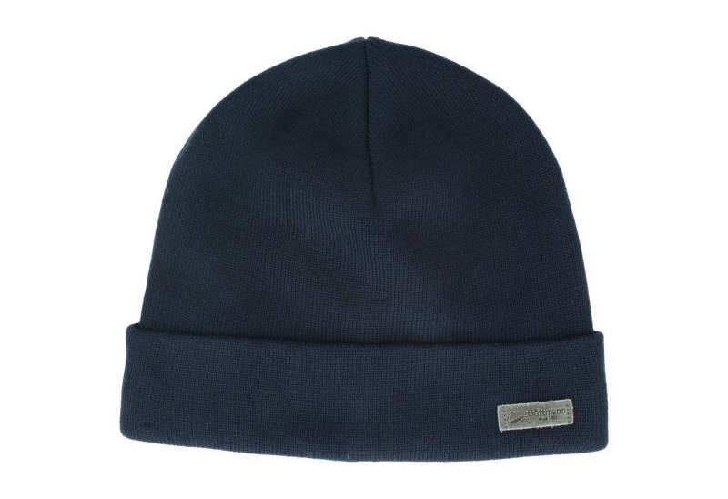 Göttmann Strickmütze Fein gestrickte Umschlagmütze100%Baumwolle aus DE von Göttmann