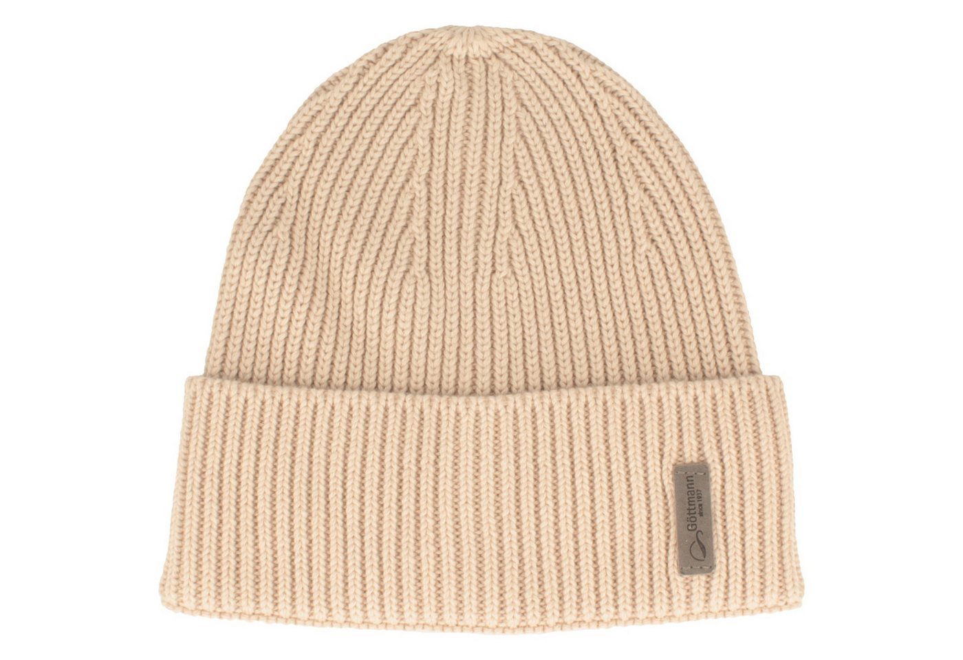 Göttmann Strickmütze Leichte Umschlag-Strickmütze super Materialmix von Göttmann