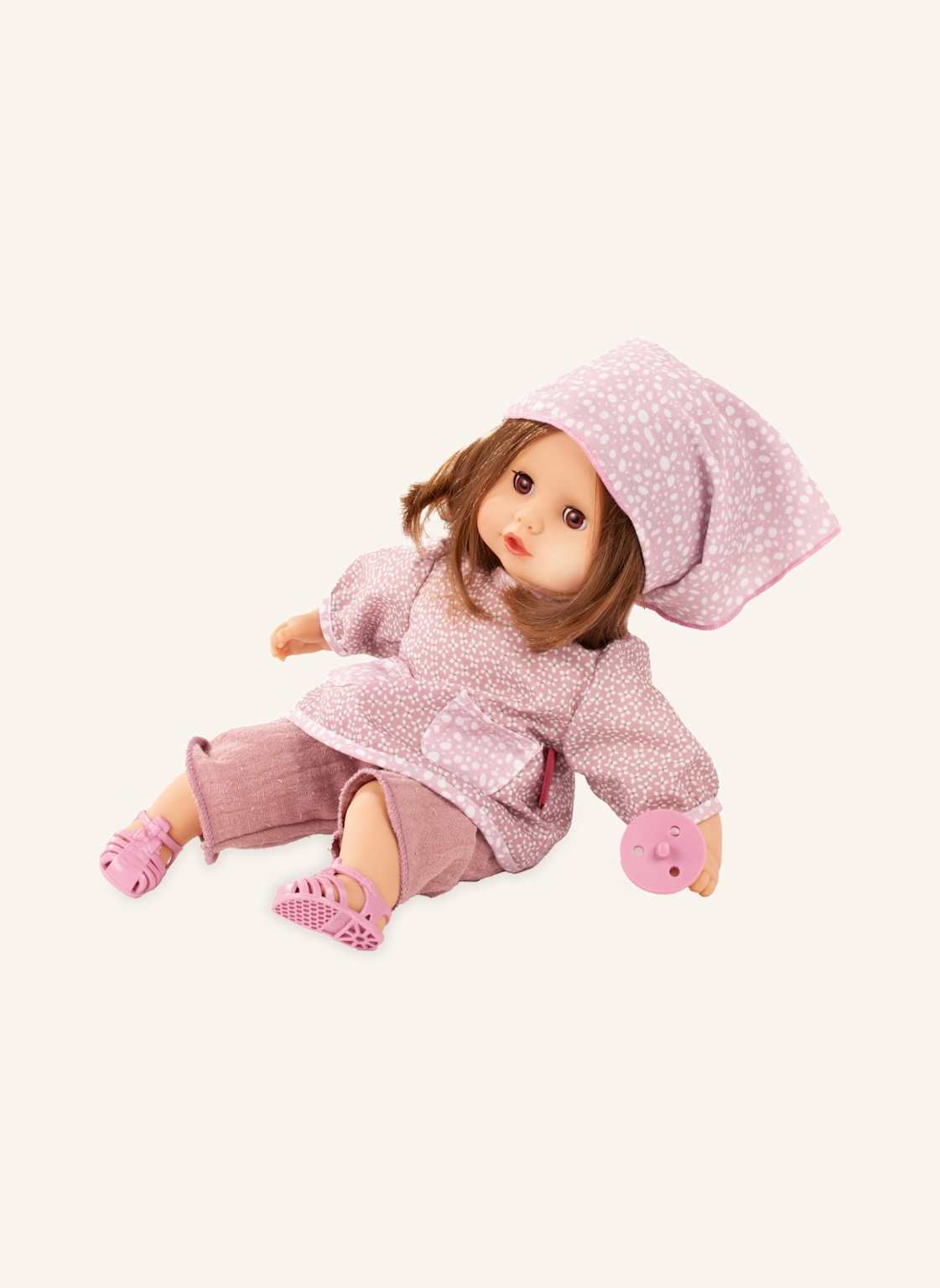 Götz Babypuppe Soft Mood Muffin rosa von Götz