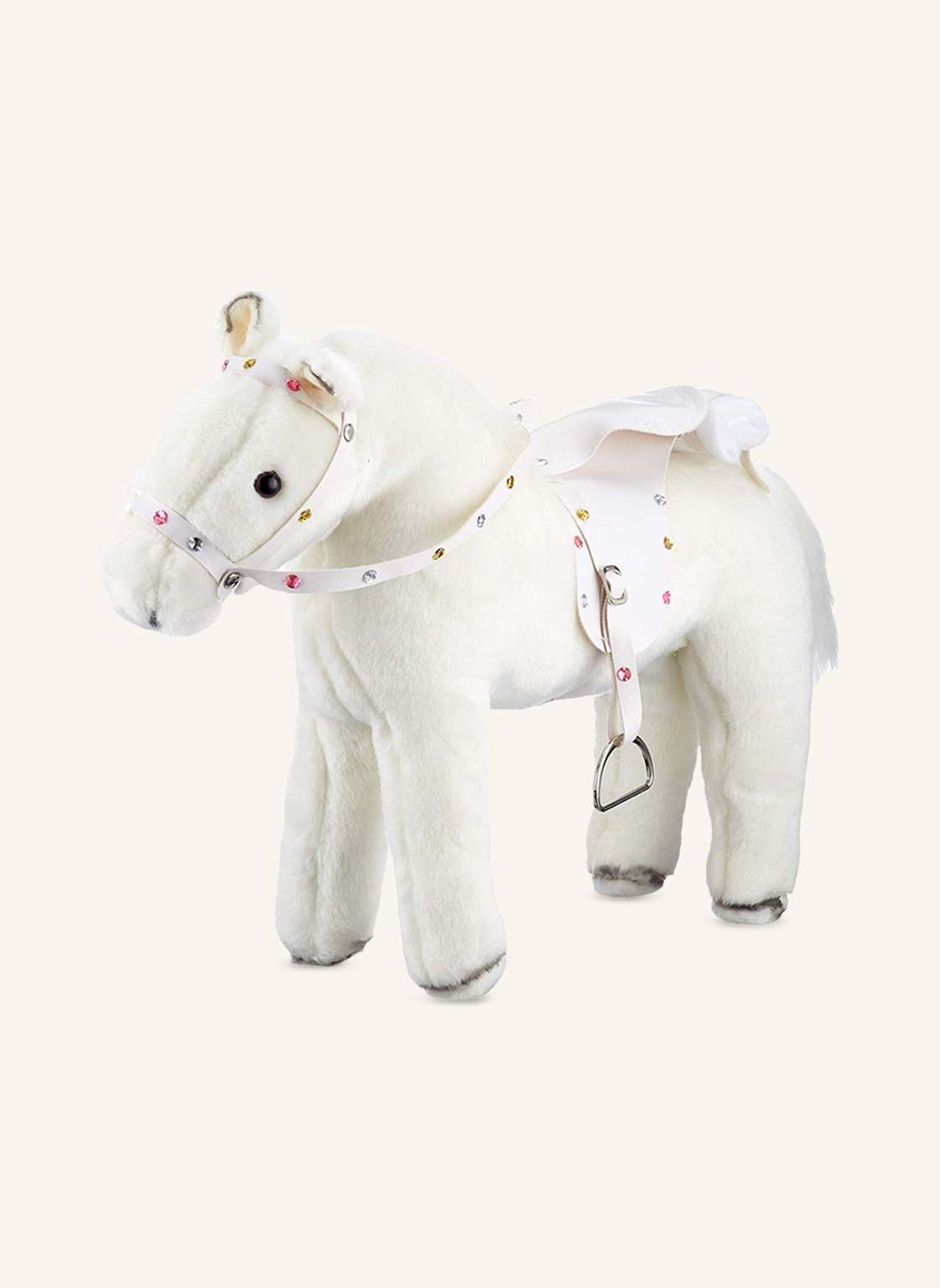 Götz Plüschpferd Weißer Blitz weiss von Götz