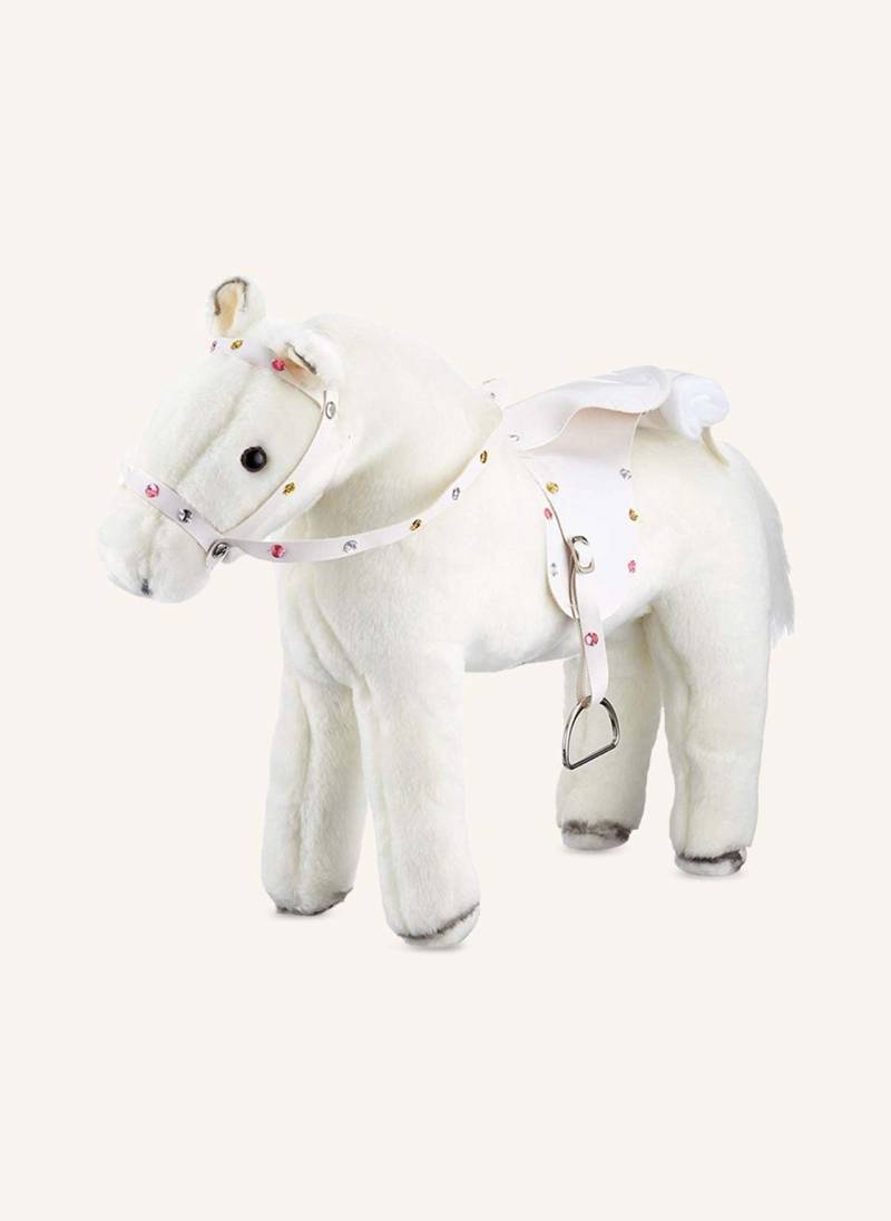 Götz Plüschpferd Weißer Blitz weiss von Götz