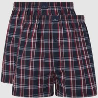 Götzburg Wäsche Boxershorts mit Label-Patch im 2er-Pack in Marine, Größe XXL Götzburg Wäsche Boxershorts mit Label-Patch im 2er-Pack in Marine, Größe XXL von Götzburg Wäsche