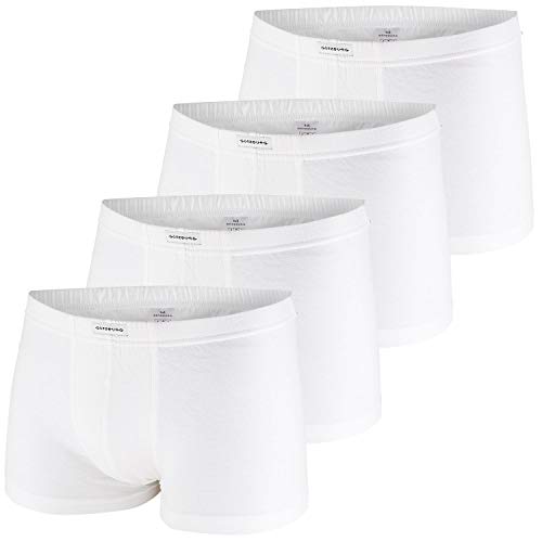 Götzburg 4er Pack Pants Boxershorts Unterhosen 746573 (L-6-52, Weiß) von Götzburg