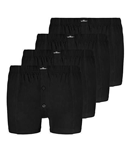 4 GÖTZBURG Jersey Basic Boxershorts Boxer Herren, Grösse:L - 6 - 52;Farbe:schwarz von Götzburg