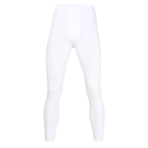 Götzburg Herren lange Unterhose mit Eingriff | 1 Stück (Weiß (Weiss1), XL) von Götzburg