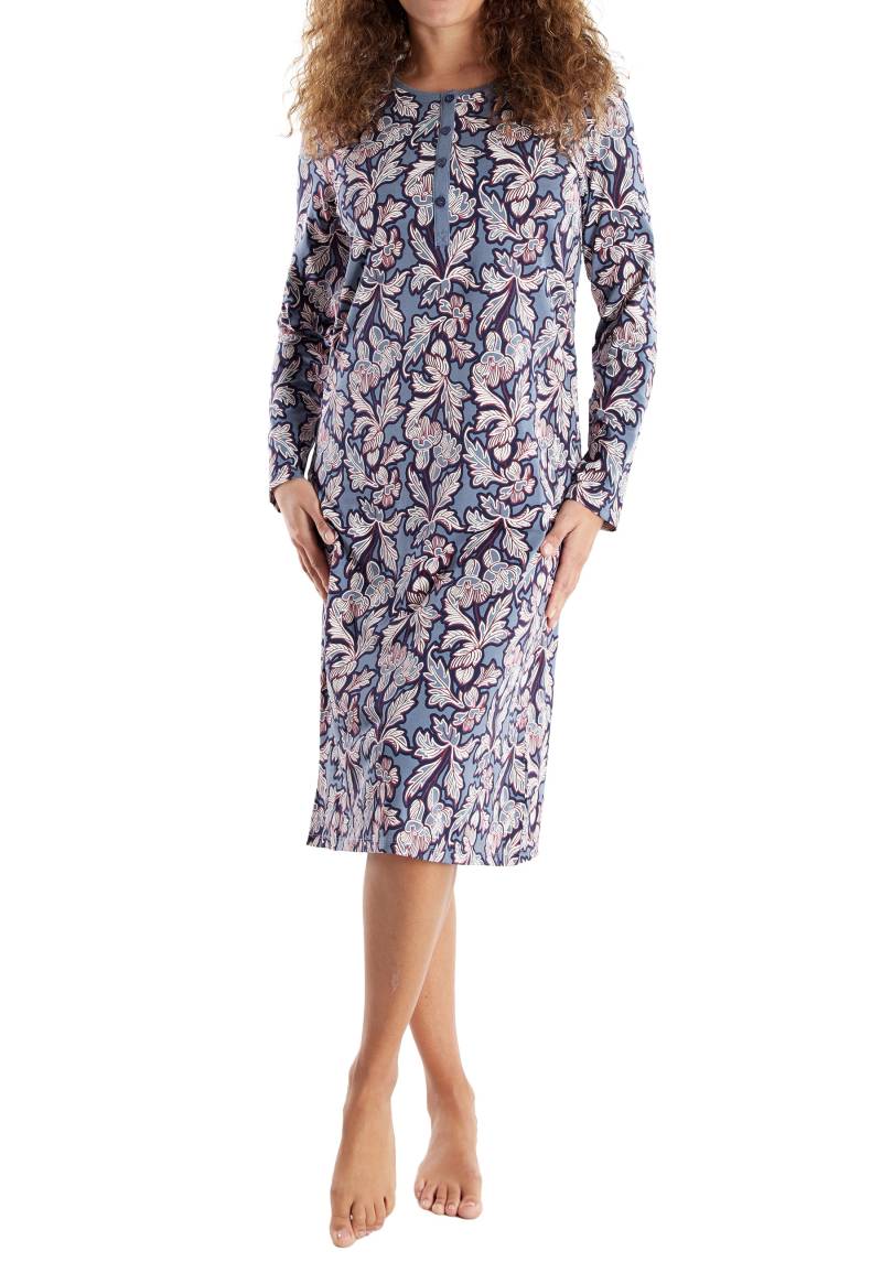 GÖTZBURG Nachthemd "Chania" mit Rundhalsausschnitt, lange Ärmel, Knöpfe von Götzburg