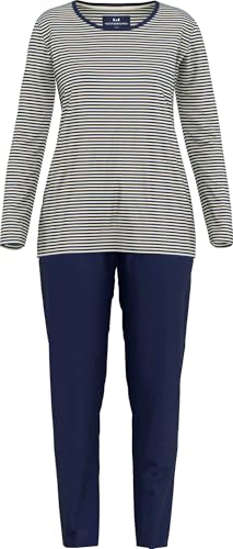 Götzburg Damen-Schlafanzug Single-Jersey Marine Größe 38 von Götzburg