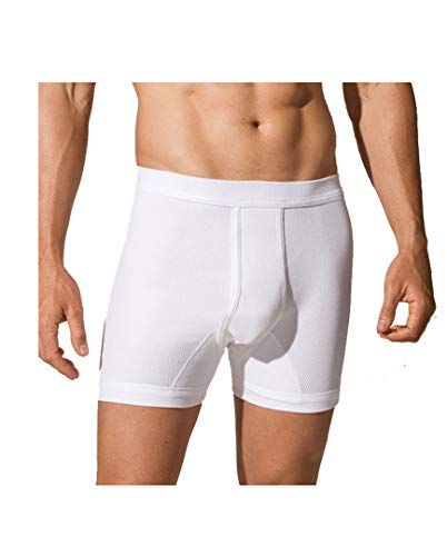 Götzburg Doppelripp 646351 Long Pants 4er Pack White 6 von Götzburg