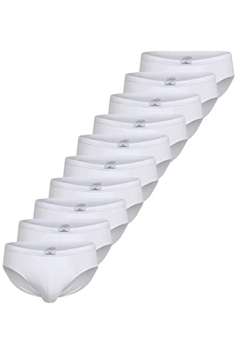 Götzburg Herren 10er-Pack Slips Unterhosen aus natürlicher Baumwolle 6 von Götzburg
