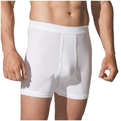 Götzburg Herren 641112-11 Retroshorts, Weiß (Weiss 1), XX-Large (Herstellergröße: 8) von Götzburg