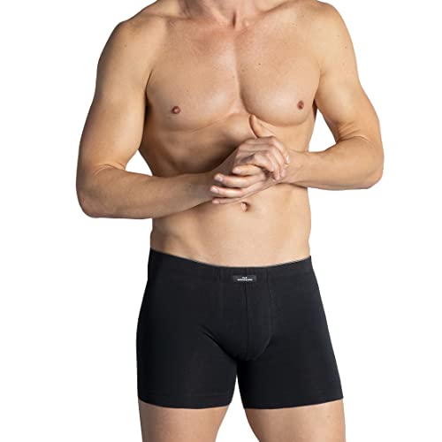 Götzburg Herren Boxershorts Comfort Cotton | 2 Stück | 742176 (XXL, 2 x schwarz) von Götzburg