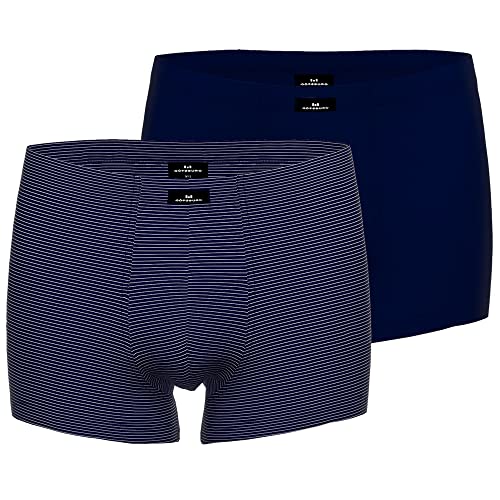 Götzburg Herren Boxershorts X-Lastic | 2er Pack (as3, Alpha, 3X_l, Regular, Regular, Navy/gestreift) von Götzburg