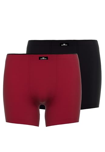 Götzburg Herren Long-Pants rot Uni 2er Pack 5 von Götzburg