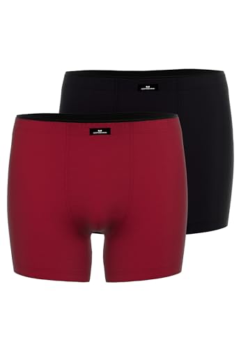 Götzburg Herren Long-Pants rot Uni 2er Pack 6 von Götzburg