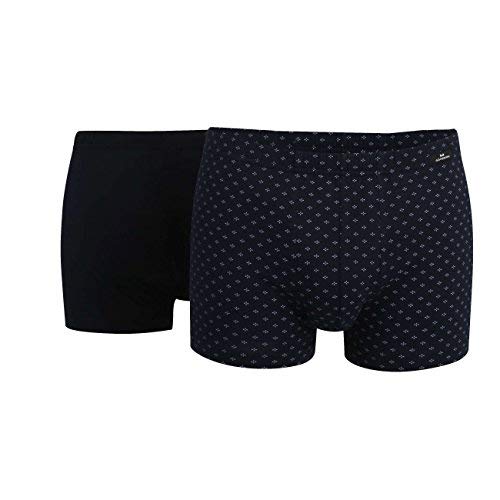 Götzburg Herren Unterhosen Basic Boxershorts 2er Pack aus Baumwolle 9 von Götzburg