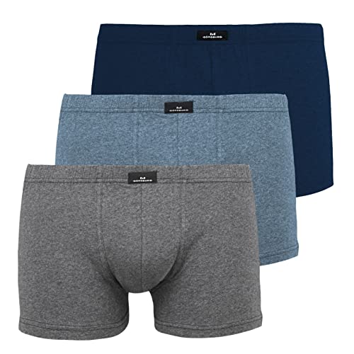 Götzburg Herren Pants Boxershorts 740922 3er Pack, Farbe:Mehrfarbig, Wäschegröße:2XL von Götzburg